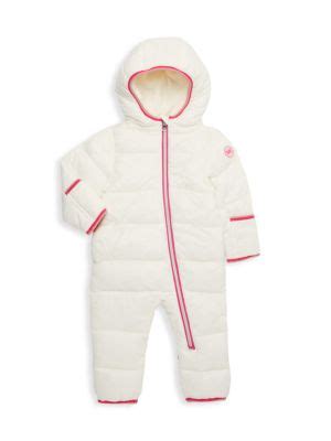 Michael Kors Baby Girl's Quilted Snowsuit on SALE.